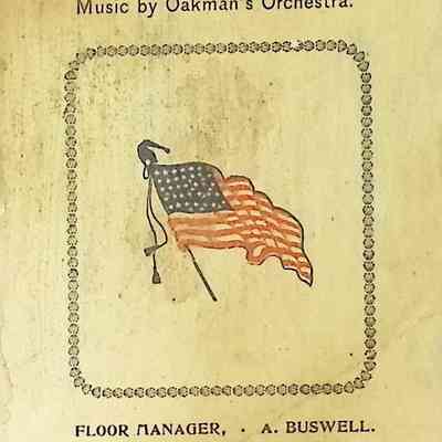 Exeter Mills Hall Social Dance Program