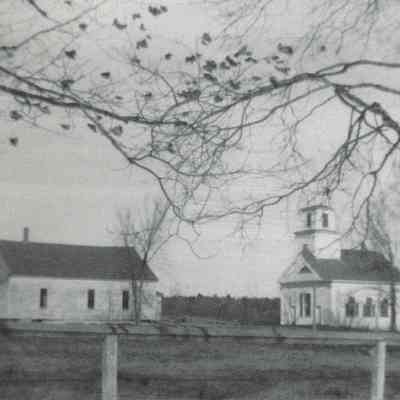 Town Hall and Baptist Church