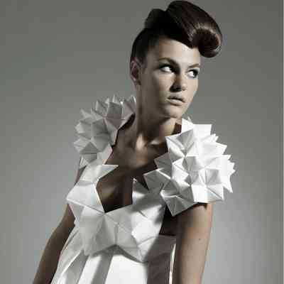 (C) - Arocena, Mercedes and Benítez, Lucía (Uruguay) - Origami-inspired Outfit