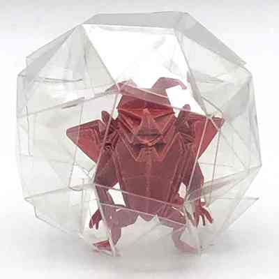 (C) - Maekawa, Jun (Japan) - Tiny Devil in a Snub Cube