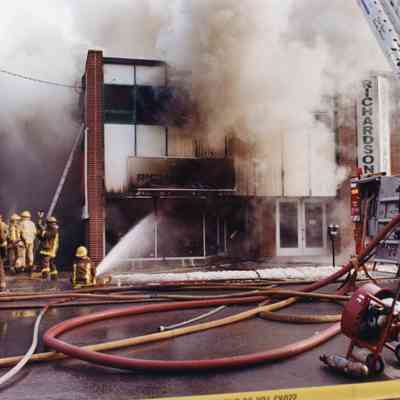 Fire at Richardson's
