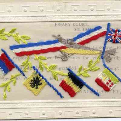 Embroidered Flags