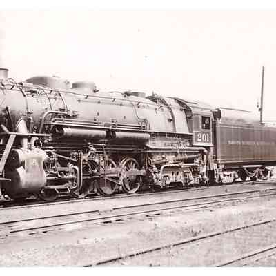 Engine 201 of the Toronto, Hamilton and Buffalo Railway in Hamilton Ontario