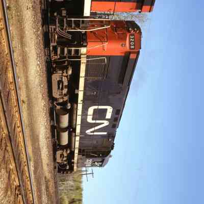 C.N.R. freight, station, van