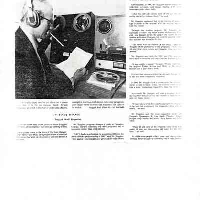 Newspaper Clippings on "CFCH", "CKAT", "CHUR", and "radio"