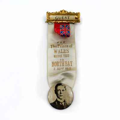 Prince of Wales Visit Ribbon