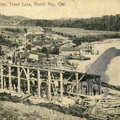Building Smelter, Trout Lake