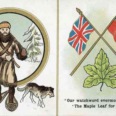 "Our watchword evermore shall be The Maple Leaf for ever"
