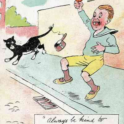 "How to Behave-- for Children" Postcard