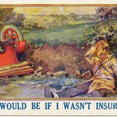 "It would be if I wasn't insured!"