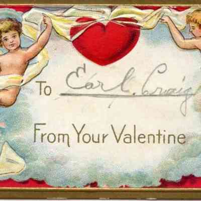 'To Earl' Valentine Card