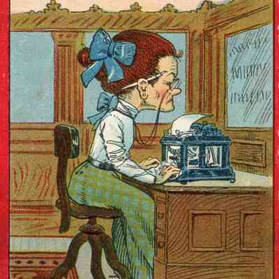 What Every Woman Knows Postcard