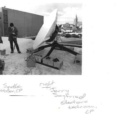 Nugget Building Satellite Installation