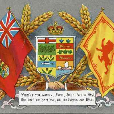 Flags Postcard