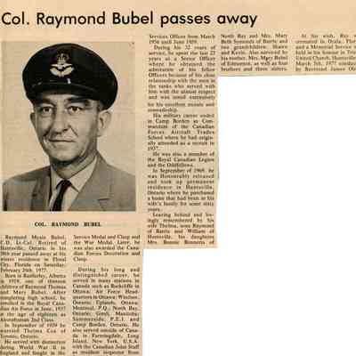 Misc.North Bay Nugget Articles Connected to the North Bay Airport
