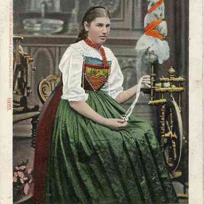 Women's Portrait Postcard