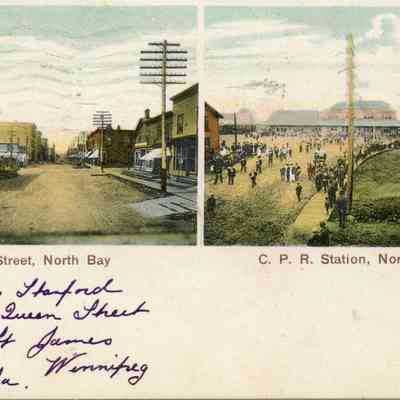 Main St. North Bay C.P.R. Station North Bay