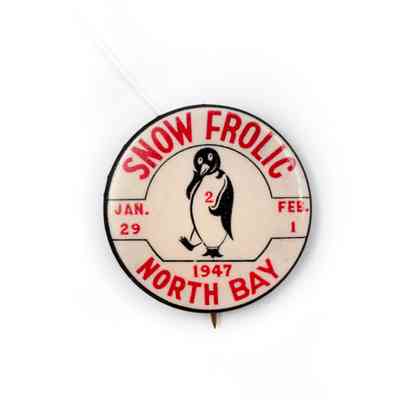 Snow Frolic Button