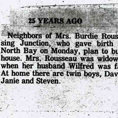 "25 Years Ago"