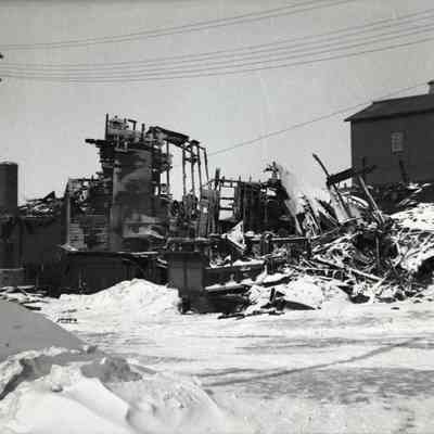 Sherwin's Machine Shop Fire in North Bay, March 1939 - $15,000,00 damage