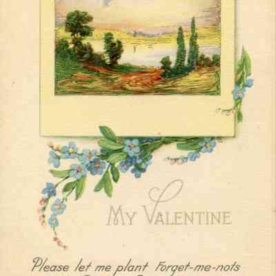 'My Valentine' Card
