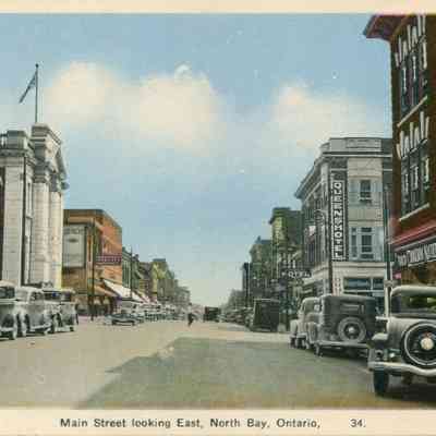 Main Street looking East, North Bay, Ontario, No. 34