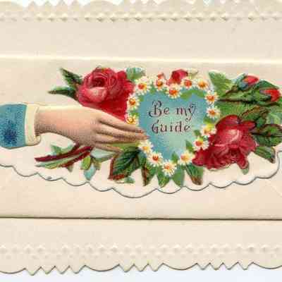 "Be my Guide" Decorative Card