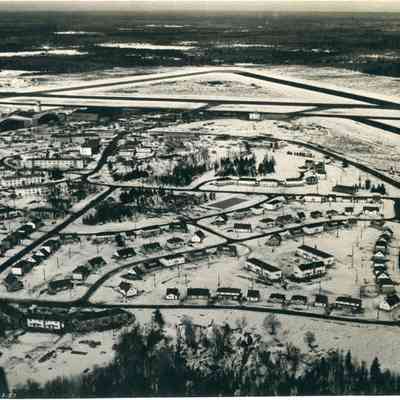 Winter Scene at North Bay Airport