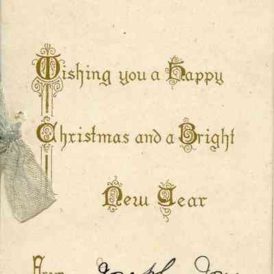 "Wishing You a Happy Christmas"
