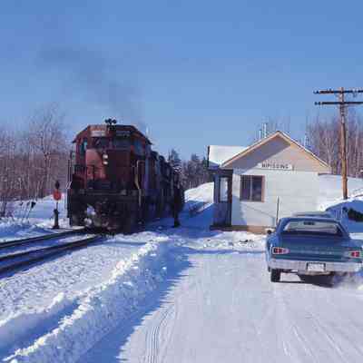 CNR Diesel winter action