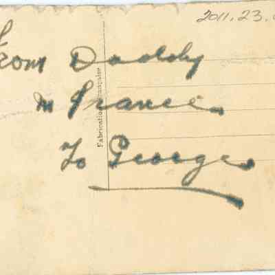 Postcard to George Souter