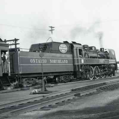 Locomotive photographs Including Last Run of Steam