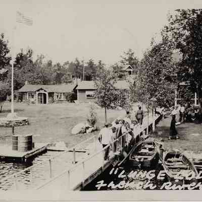 "Lunge Lodge" French River.