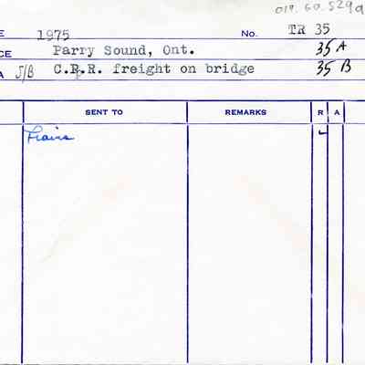 CPR Freight on Bridge