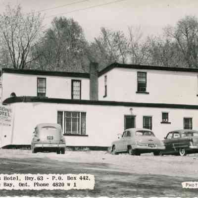 McCoy's Hotel, Hwy. 63 - P.O. Box 442, North Bay, Ont. Phone 4820 w 1