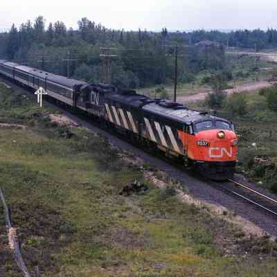 C.N.R. Passenger Train' Super Continental