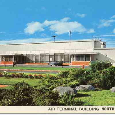 Air Terminal Building at North Bay Airport North Bay, Ont.
