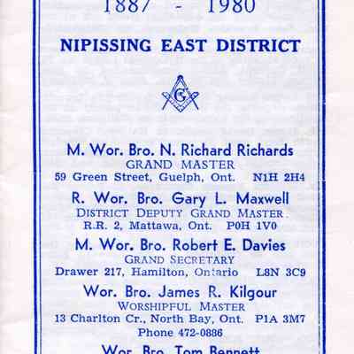 Nipissing Lodge No 420