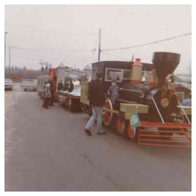 View of Parade Float in Motion