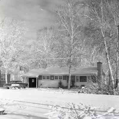 North Bay -Ferris- Wintertime Houses and Street