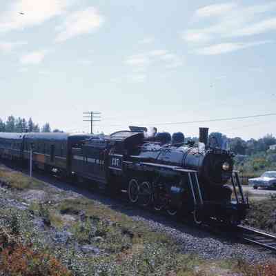 O.N.R. Steam Train. Engine formerly CN 2164.