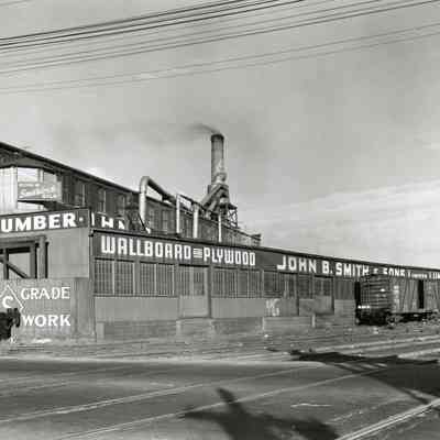J.B. Smith & Sons Lumber Rail Warehouse