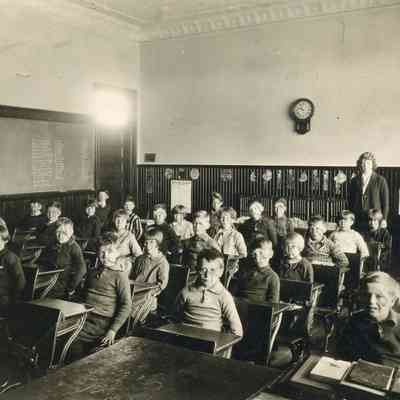 Interior of McIntyre Street School