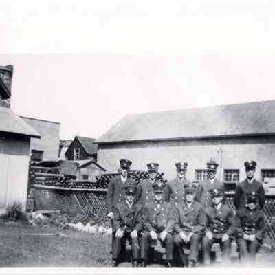 Firefighters Posing