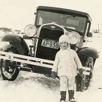 Child by Car