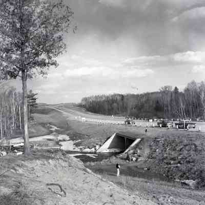 Highway 17 at Duchesnay Falls