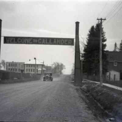 Gateway to Callander Sign