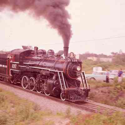 O.N.R. Centennial Steam Train formerly engine CN 2164