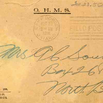 Series of Envelopes from Souter Letters
