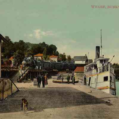 Wharf, Burk's Falls, Ont.